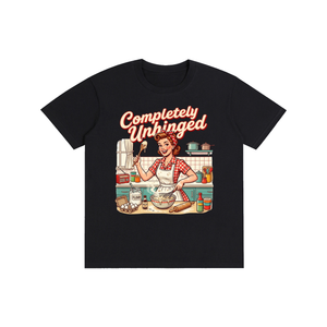 Completelyunhinged,tee,tshirt,1950s,retro,funny,sarcastic
