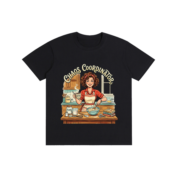 Chaoscoordinator,retro,funny,sarcastic,tee,tshirt,1950s