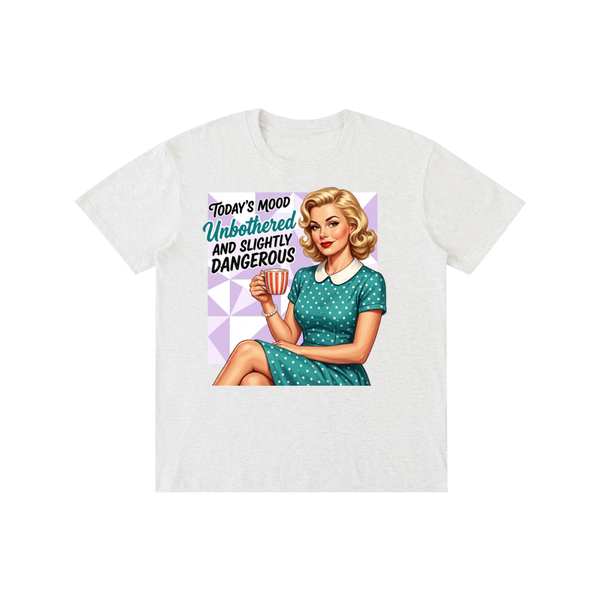 Todaysmood,retro,1950s,funny,sarcastic,Tee,tshirt