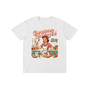 Completelyunhinged,tee,tshirt,1950s,retro,funny,sarcastic