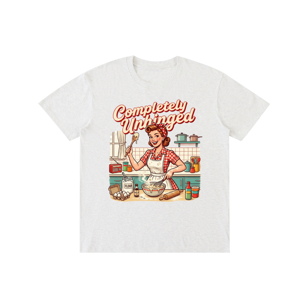 Completelyunhinged,tee,tshirt,1950s,retro,funny,sarcastic