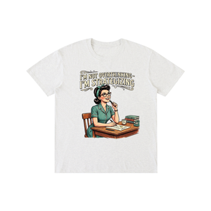 Imnotoverthinking,imstrategizing,funny,sarcastic,retro,1950s,tee,tshirt