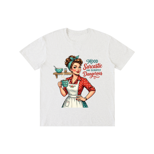 Moodsarcastic,mood,sarcastic,funny,retro,1950s,tee,tshirt