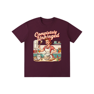 Completelyunhinged,tee,tshirt,1950s,retro,funny,sarcastic