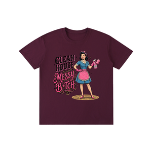 Cleanhouse,messyb,Retro,1950s,funny,sarcastic,tee,tshirt