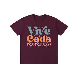 Vivecadamomento,latino,latina,tee,tshirt,quotes