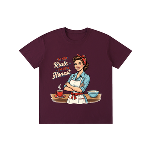 Imnotrudeimjusthonest,retro,1950s,funny,sarcastic,tee,tshirt