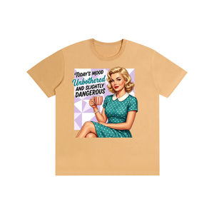 Todaysmood,retro,1950s,funny,sarcastic,Tee,tshirt