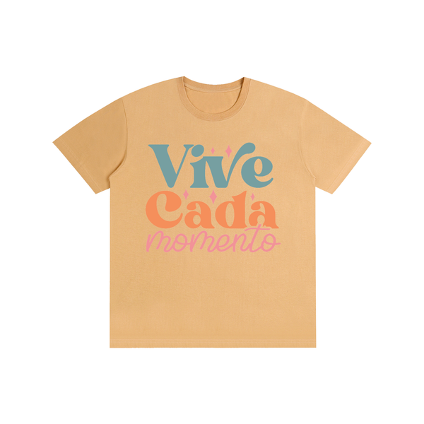 Vivecadamomento,latino,latina,tee,tshirt,quotes