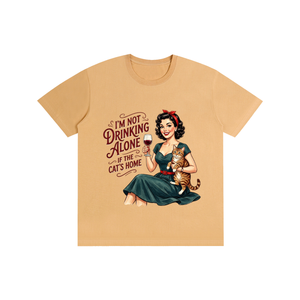 Imnotdrinkingalone,funny,sarcastic,retro,1950s,tee,tshirt