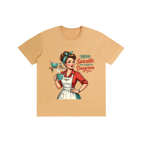 Moodsarcastic,mood,sarcastic,funny,retro,1950s,tee,tshirt