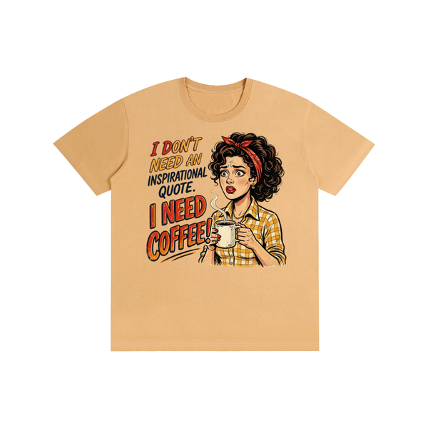 Ineedcoffee,coffeeaddict,retro,1950s,Funny,sarcastic,tee,tshirt