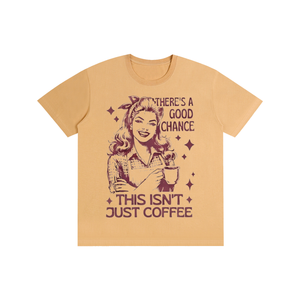Retro,1950s,funny,sarcastic,theresachancethisisntjustcoffee,tshirt,tee