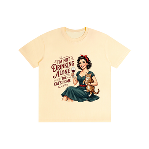 Imnotdrinkingalone,funny,sarcastic,retro,1950s,tee,tshirt