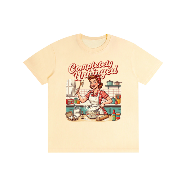 Completelyunhinged,tee,tshirt,1950s,retro,funny,sarcastic