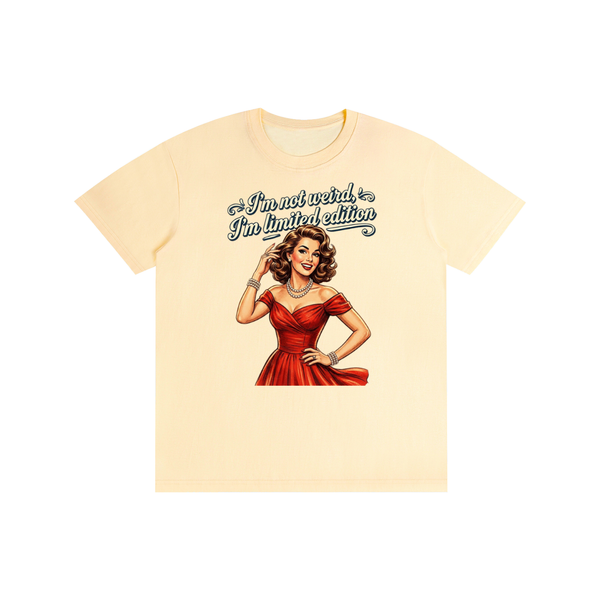 Imnotweirdimlimitededition,tee,Tshirt,Retro,1950s,funny,sarcastic