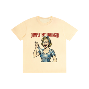Completelyunhinged,retro,1950s,Funny,sarcastic,tee,tshirt
