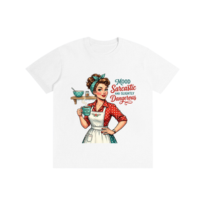 Moodsarcastic,mood,sarcastic,funny,retro,1950s,tee,tshirt