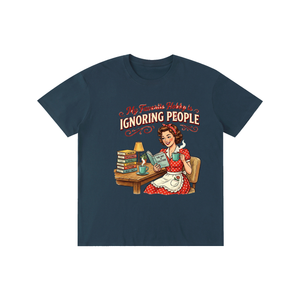 Myfavoritehobbyisignoringpeople,funny,retro,1950s,sarcastic,tee,tshirt