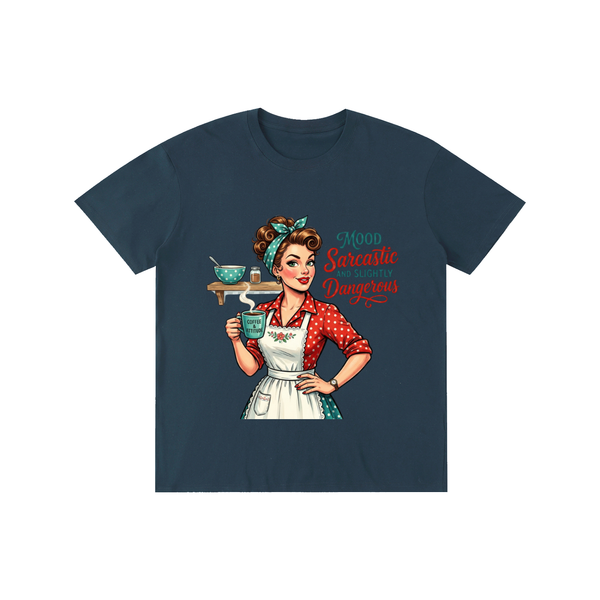 Moodsarcastic,mood,sarcastic,funny,retro,1950s,tee,tshirt