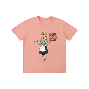 Coffeegivesmenursepowers,nurse,retro,funny,sarcastic,coffee,tee,tshirt