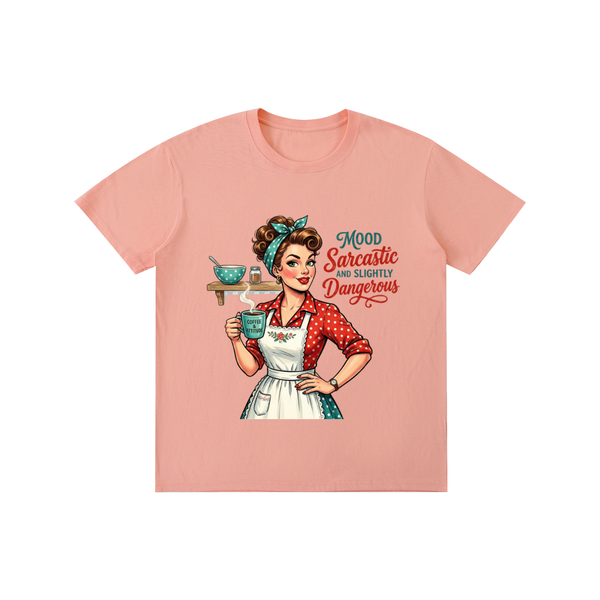 Moodsarcastic,mood,sarcastic,funny,retro,1950s,tee,tshirt