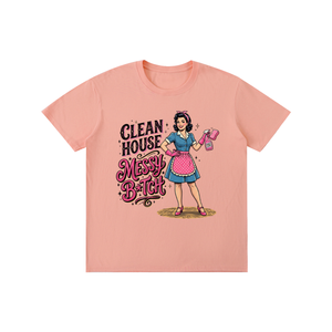Cleanhouse,messyb,Retro,1950s,funny,sarcastic,tee,tshirt