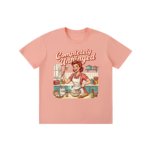 Completelyunhinged,tee,tshirt,1950s,retro,funny,sarcastic