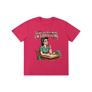 Imnotoverthinking,imstrategizing,funny,sarcastic,retro,1950s,tee,tshirt
