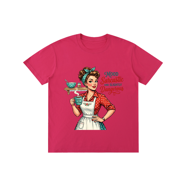 Moodsarcastic,mood,sarcastic,funny,retro,1950s,tee,tshirt
