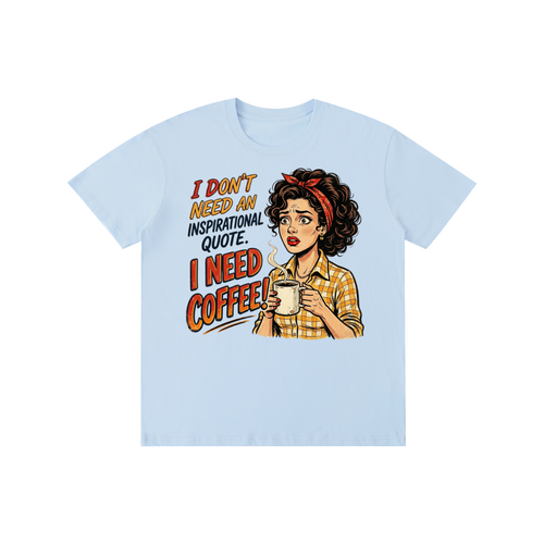 Ineedcoffee,coffeeaddict,retro,1950s,Funny,sarcastic,tee,tshirt