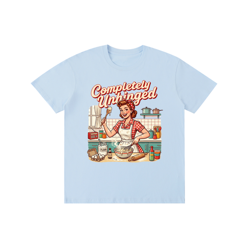 Completelyunhinged,tee,tshirt,1950s,retro,funny,sarcastic
