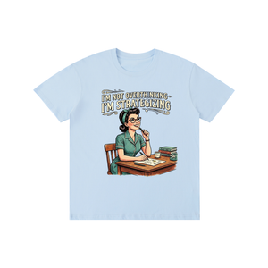 Imnotoverthinking,imstrategizing,funny,sarcastic,retro,1950s,tee,tshirt