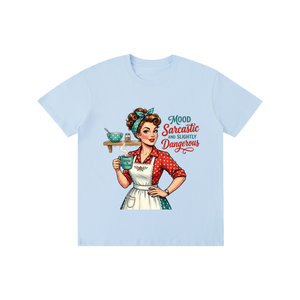 Moodsarcastic,mood,sarcastic,funny,retro,1950s,tee,tshirt