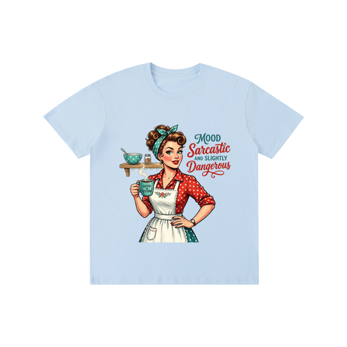 Moodsarcastic,mood,sarcastic,funny,retro,1950s,tee,tshirt