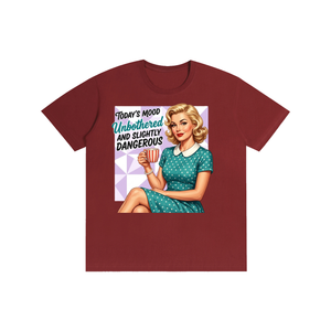 Todaysmood,retro,1950s,funny,sarcastic,Tee,tshirt