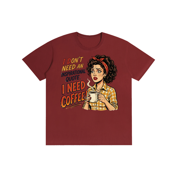 Ineedcoffee,coffeeaddict,retro,1950s,Funny,sarcastic,tee,tshirt