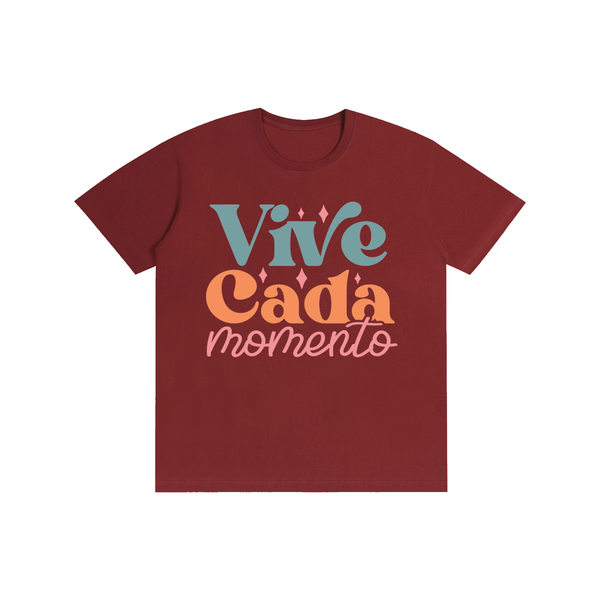 Vivecadamomento,latino,latina,tee,tshirt,quotes