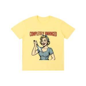Completelyunhinged,retro,1950s,Funny,sarcastic,tee,tshirt