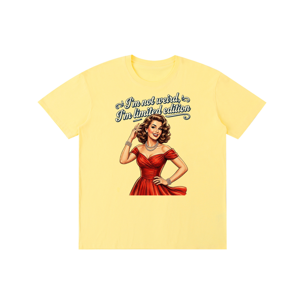 Imnotweirdimlimitededition,tee,Tshirt,Retro,1950s,funny,sarcastic