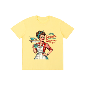 Moodsarcastic,mood,sarcastic,funny,retro,1950s,tee,tshirt