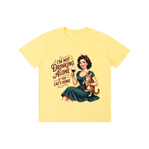 Imnotdrinkingalone,funny,sarcastic,retro,1950s,tee,tshirt