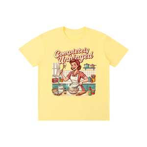 Completelyunhinged,tee,tshirt,1950s,retro,funny,sarcastic