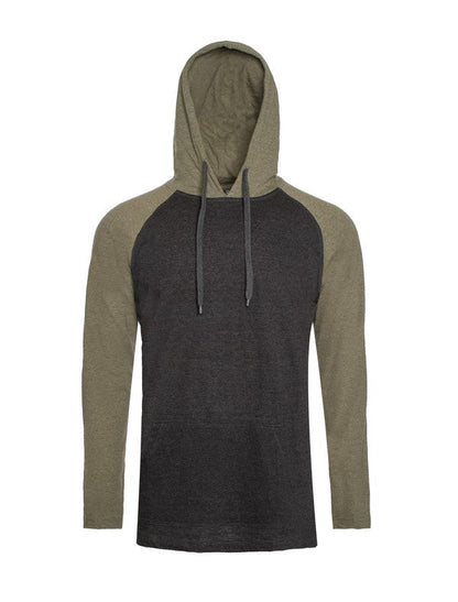 Raglan Long Sleeves Light Weight Hoodie by Generation XYZ | Fleurcouture