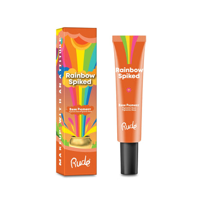 Rainbow Spiked Base Pigment Eye Primer by Rude Cosmetics | Fleurcouture