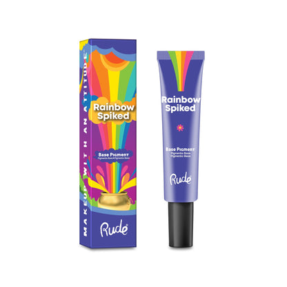 Rainbow Spiked Base Pigment Eye Primer by Rude Cosmetics | Fleurcouture