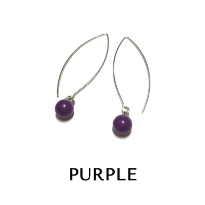 RainDrop Earrings Rain Drop Earrings by Leetie Lovendale | Fleurcouture