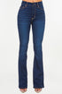 Raya Boot Cut Jean in Dark Denim Dark Wash 1 by GJG Denim | Fleurcouture