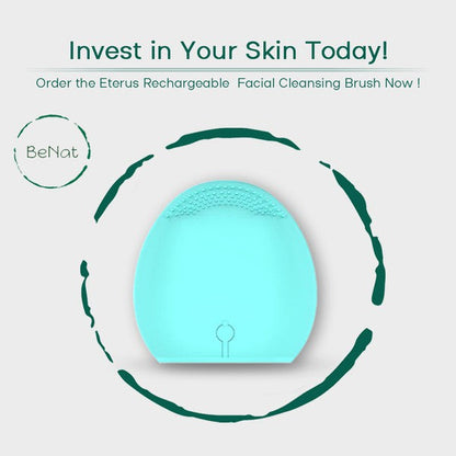 Rechargeable Facial Cleansing Brush As shown One Size by BeNat | Fleurcouture