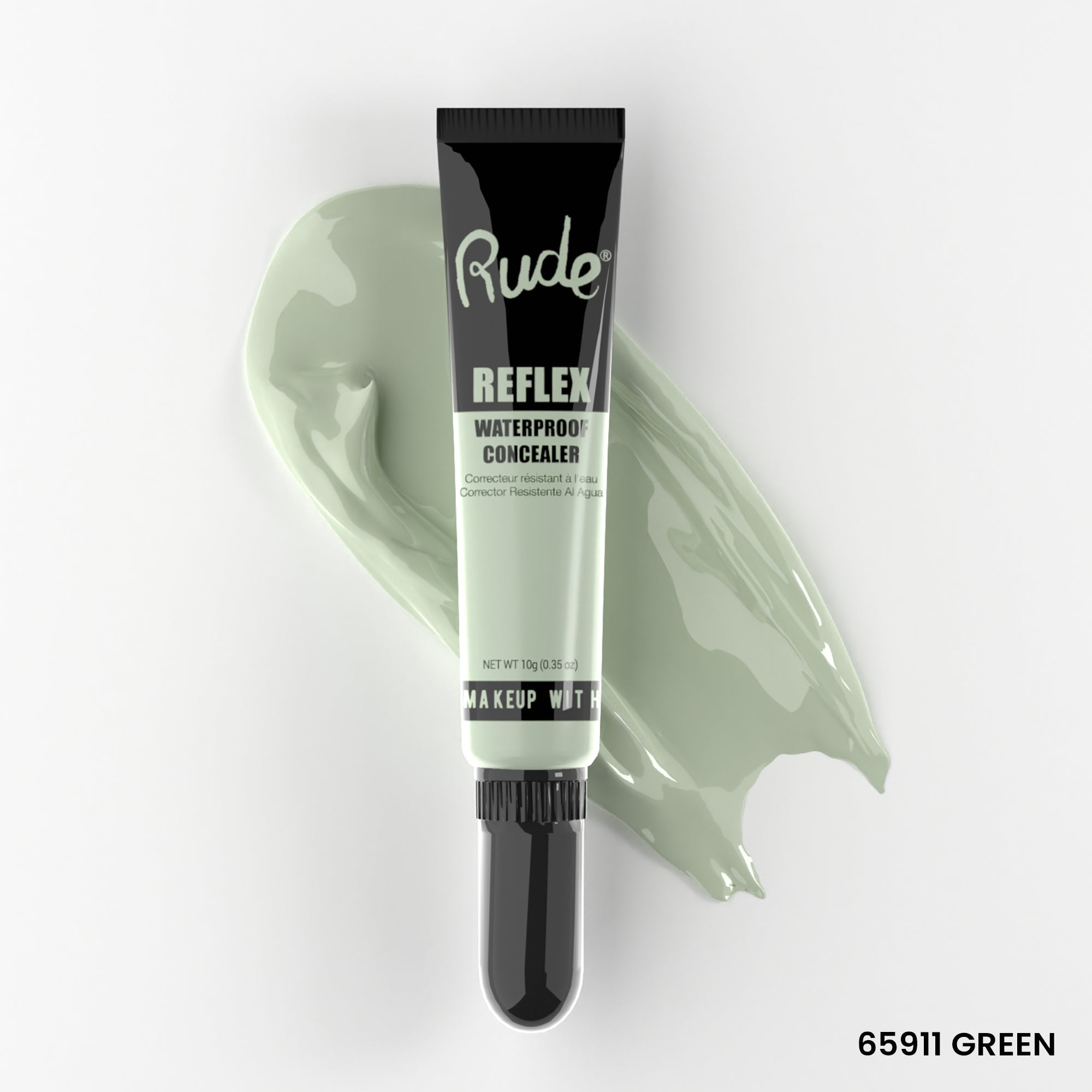 Reflex Concealer Green 15 Concealer by Rude Cosmetics | Fleurcouture